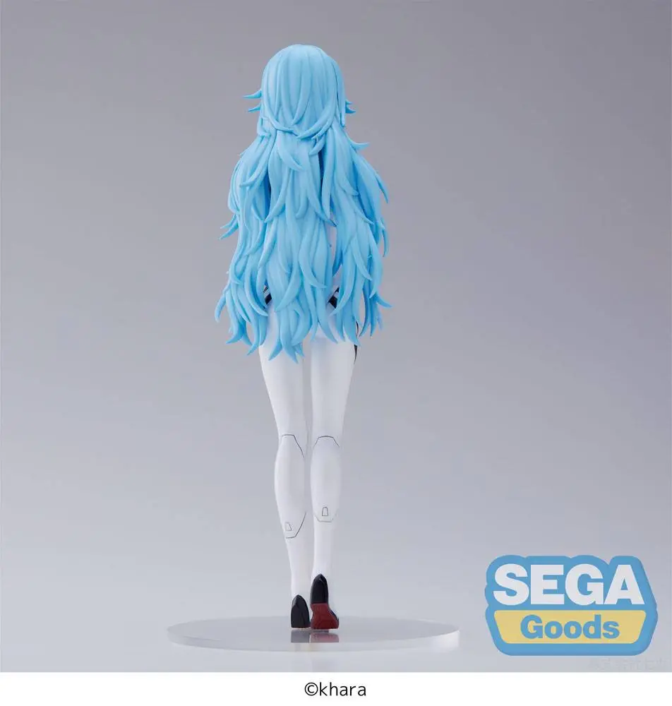 Evangelion: 3.0+1.0 Thrice Upon a Time SPM PVC Statuie Rei Ayanami Long Hair Ver. 21 cm poza produsului