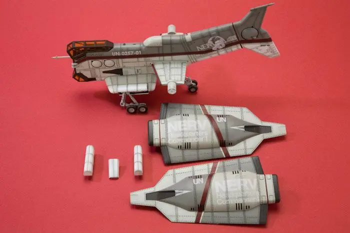 Evangelion: 3.0 Kit model din plastic 1/100 Vertical Take-Off & Landing Aircraft YAGR-N101 19 cm poza produsului