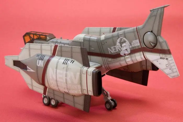 Evangelion: 3.0 Kit model din plastic 1/100 Vertical Take-Off & Landing Aircraft YAGR-N101 19 cm poza produsului