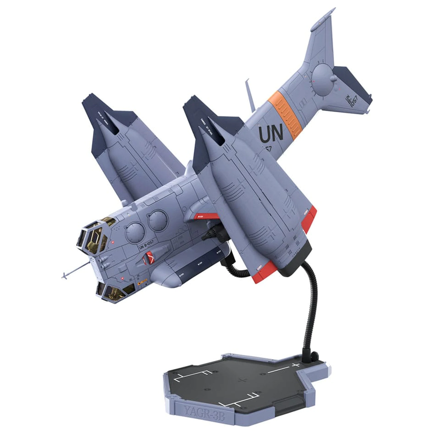 Evangelion: 3.0 You can (not) redo Set model din plastic 1/72 YAGR-3B UNAF Close Air Support VTOL Aircraft Model gata asamblat si vopsit Versiune 14 cm poza produsului