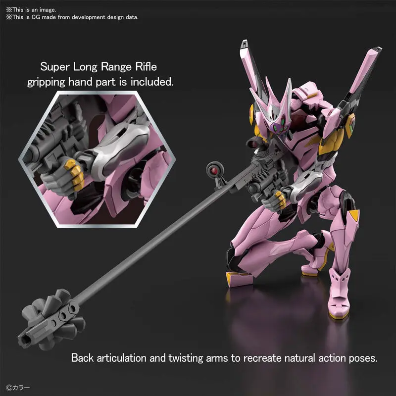 Evangelion: 3.0 You Can Not Redo RG Unit-08 Alfa Kit model figurina 18cm poza produsului