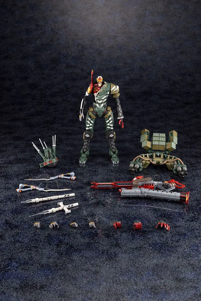 Evangelion 4.0 Kit model din plastic 1/400 Evangelion Production Model-New 02 JA-02 Body Assembly Cannibalized) 22 cm poza produsului