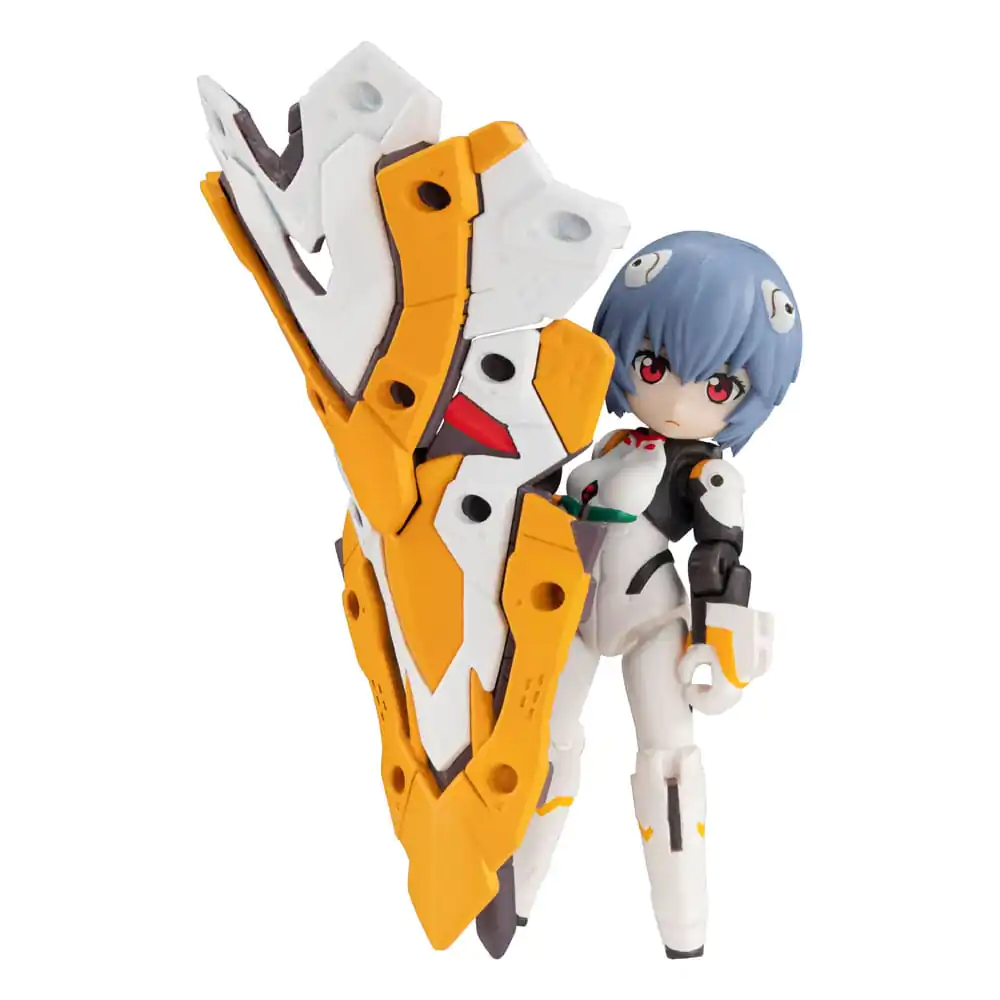 Evangelion Desktop Army Figurine Ayanami Rei & Evangelion No. 0 (Kai) 15 cm poza produsului