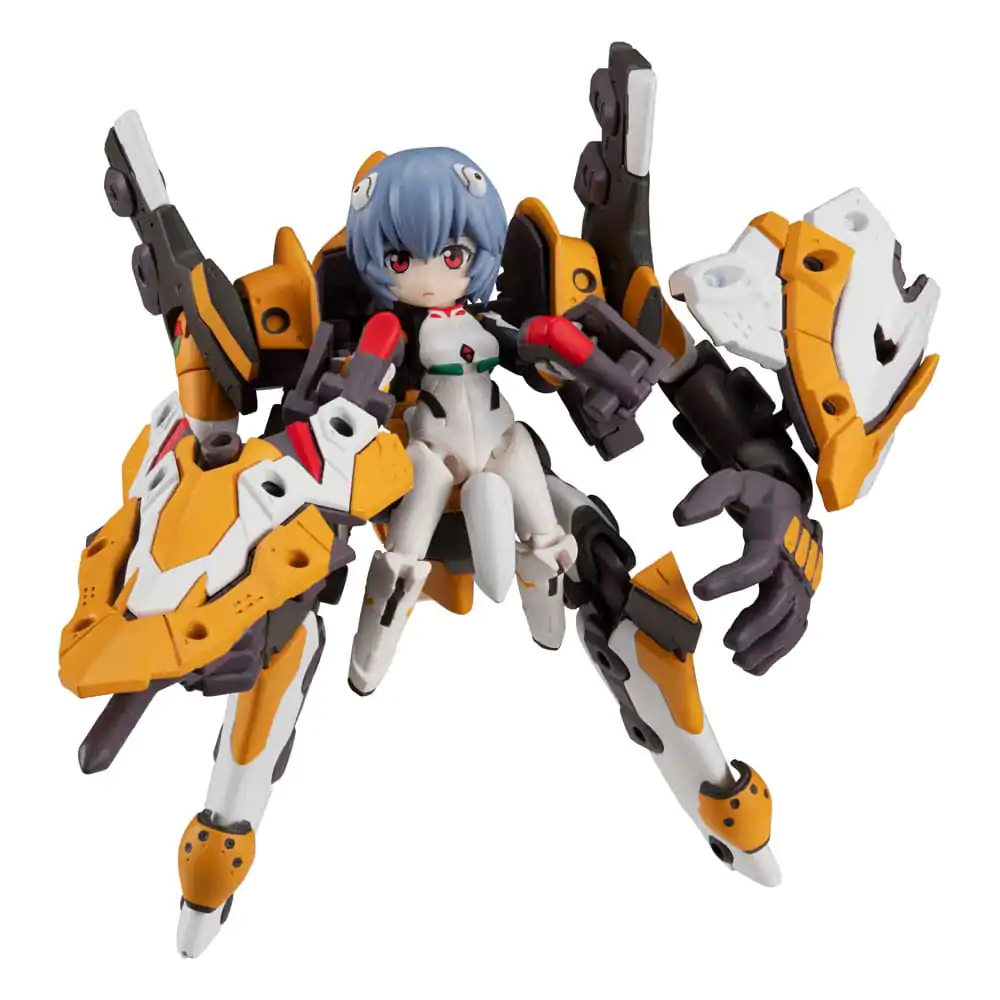 Evangelion Desktop Army Figurine Ayanami Rei & Evangelion No. 0 (Kai) 15 cm poza produsului