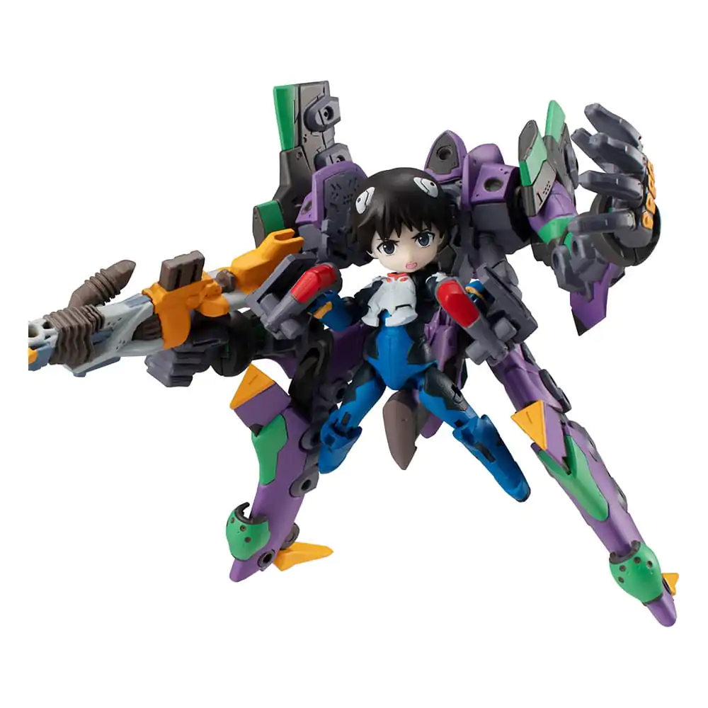 Evangelion Desktop Army figurina Shinji Ikari și Evangelion No. 1 New Theatrical Edition 15 cm poza produsului