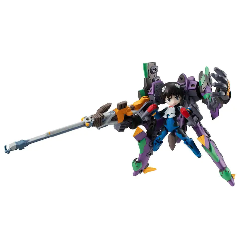 Evangelion Desktop Army figurina Shinji Ikari și Evangelion No. 1 New Theatrical Edition 15 cm poza produsului