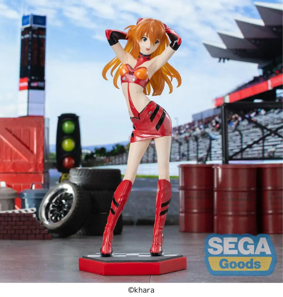 Evangelion Statuie PVC Luminasta Evangelion Racing Asuka Shikinami Langley Pit Walk 25 cm poza produsului