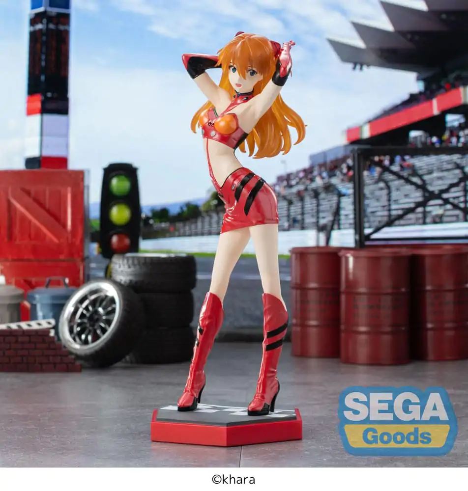 Evangelion Statuie PVC Luminasta Evangelion Racing Asuka Shikinami Langley Pit Walk 25 cm poza produsului