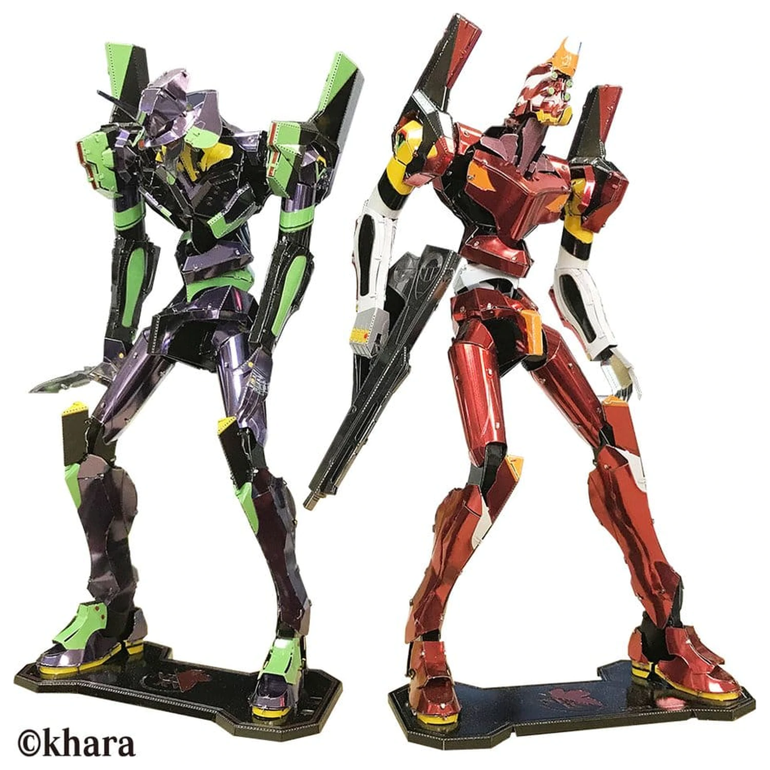 Evangelion Metallic Nano Plastic Model Unitate 01 17 cm poza produsului