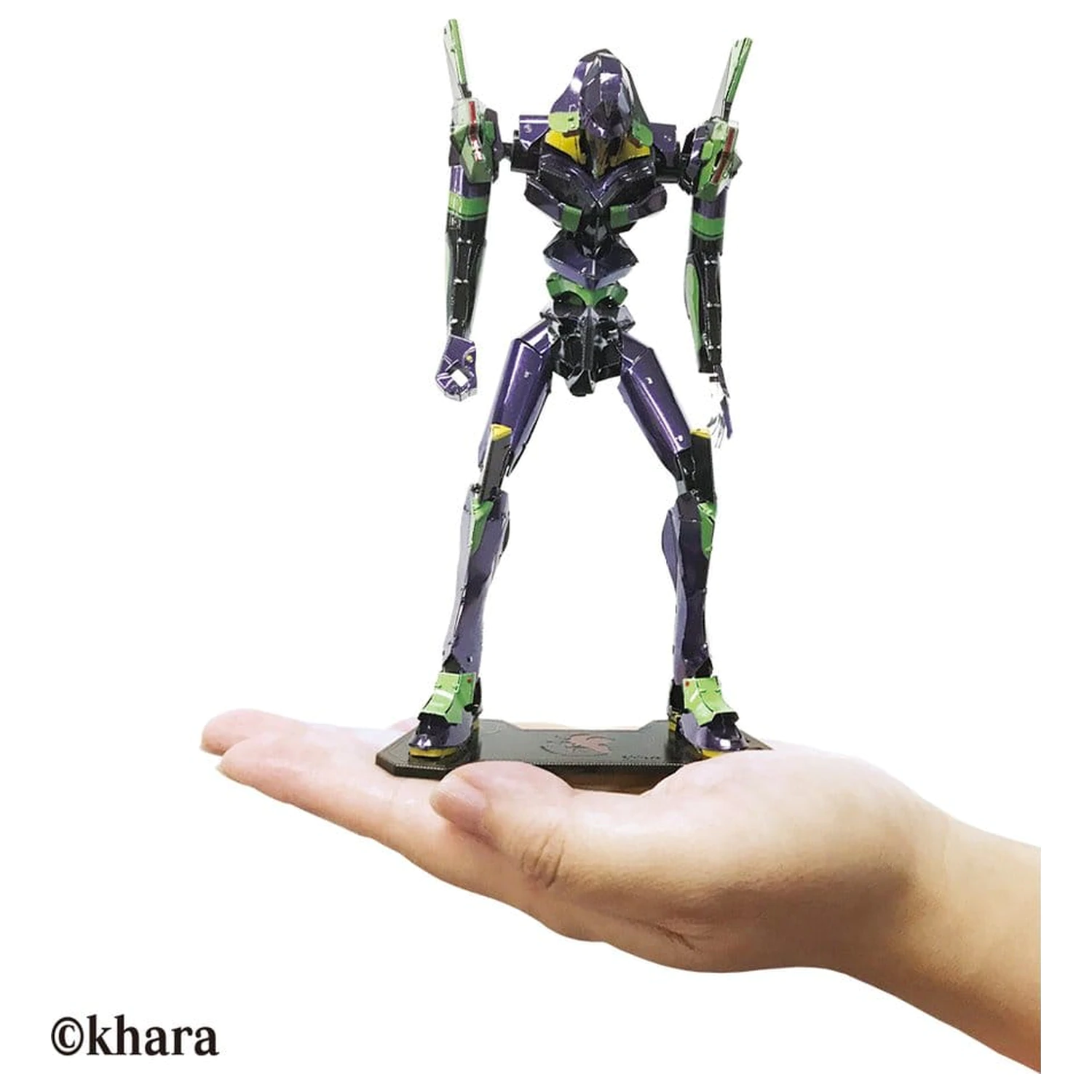 Evangelion Metallic Nano Plastic Model Unitate 01 17 cm poza produsului