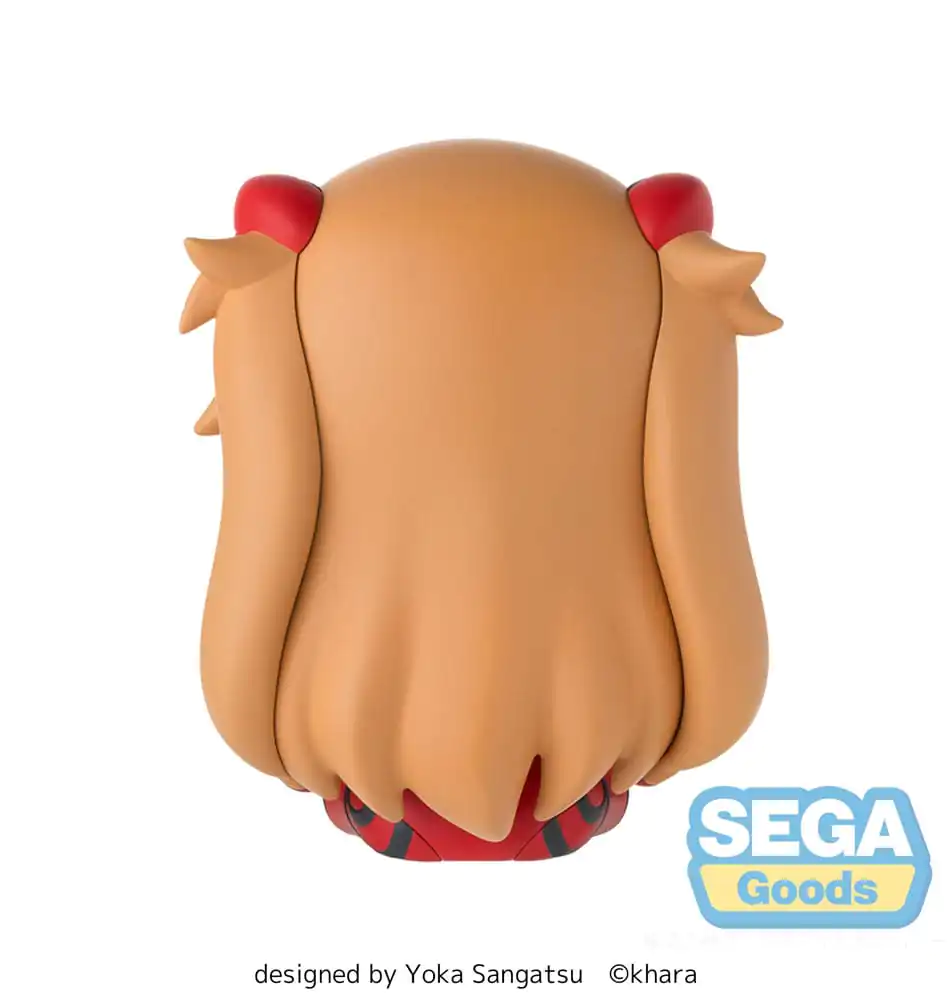 Evangelion: New Theatrical Edition Fuwa Petit Chibi Figurina Asuka Plug Suit 8 cm poza produsului