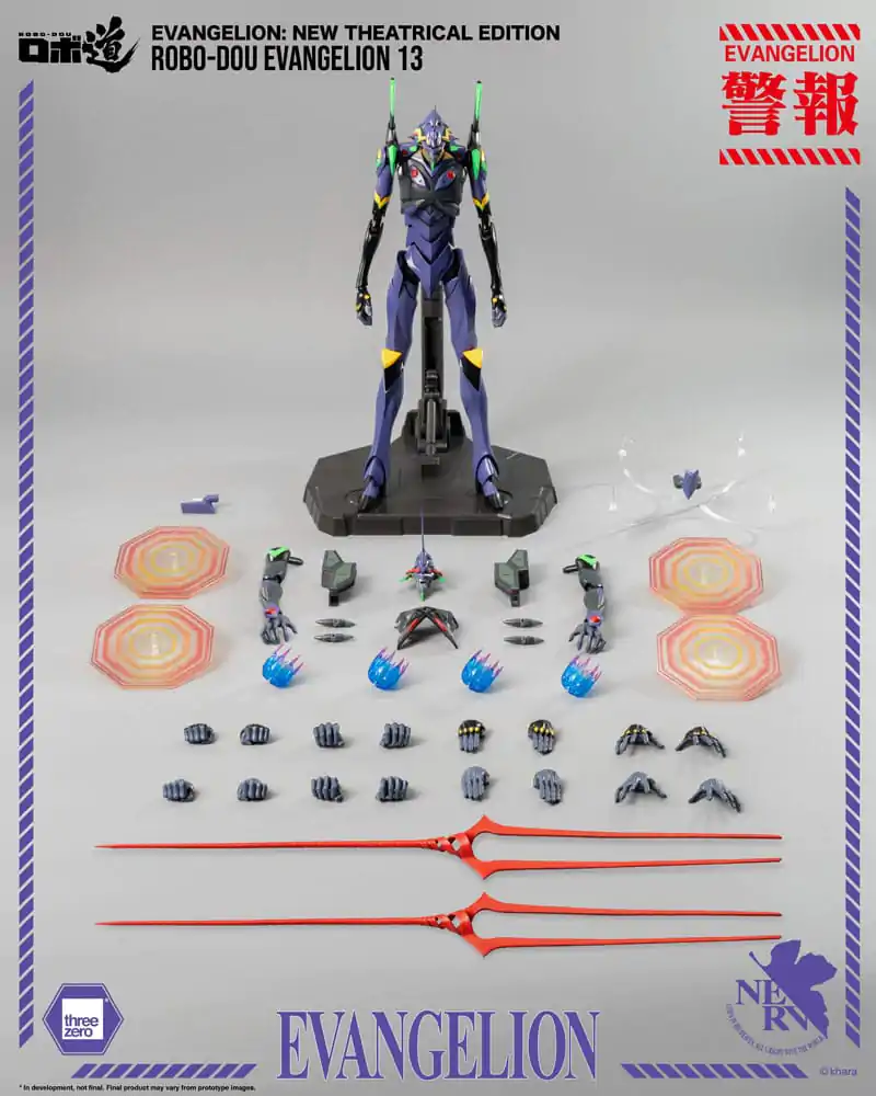 Evangelion: New Theatrical Edition Robo-Dou Figurina de acțiune Evangelion 13 28 cm poza produsului