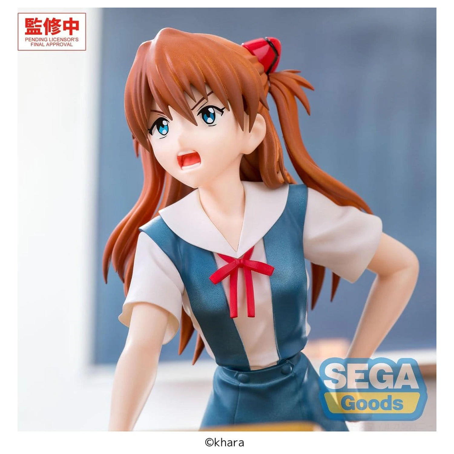 Evangelion: New Theatrical Edition XStellar Figurina PVC Asuka Shikinami Langley Uniform Ver. 19 cm poza produsului