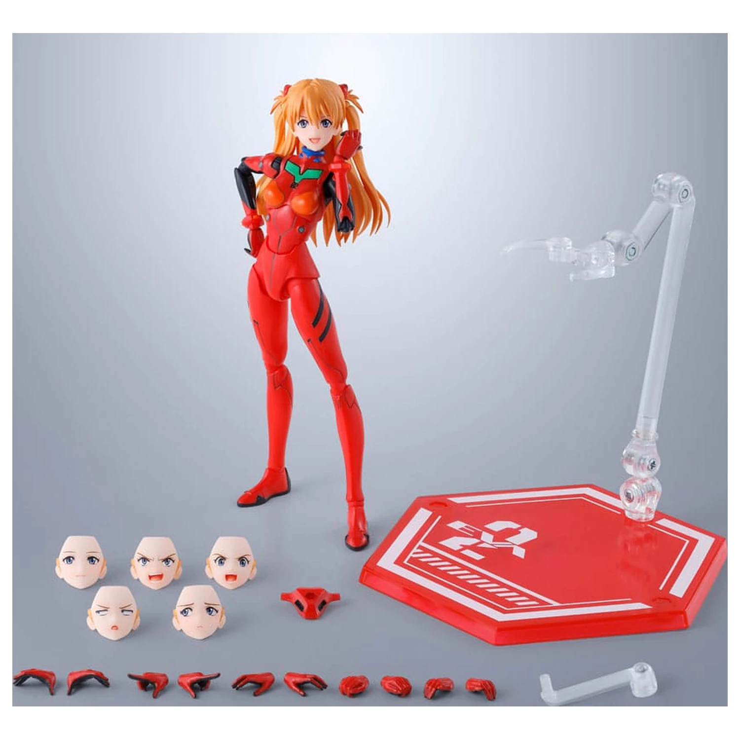 Evangelion S.H.Figuarts Figurina de acțiune Asuka Shikinami Langley 14 cm poza produsului