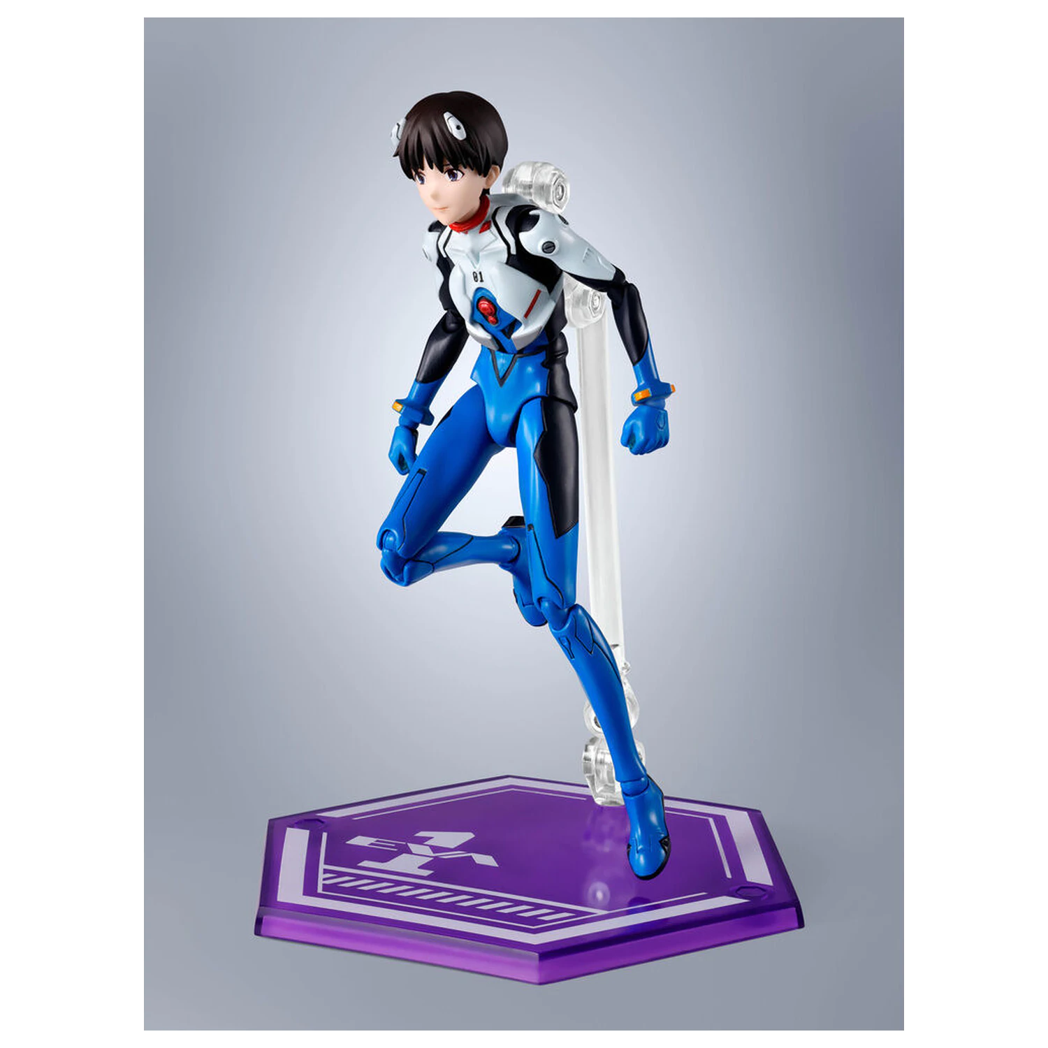 Evangelion Shinji Ikari S.H. Figuarts figurina 13,5cm poza produsului