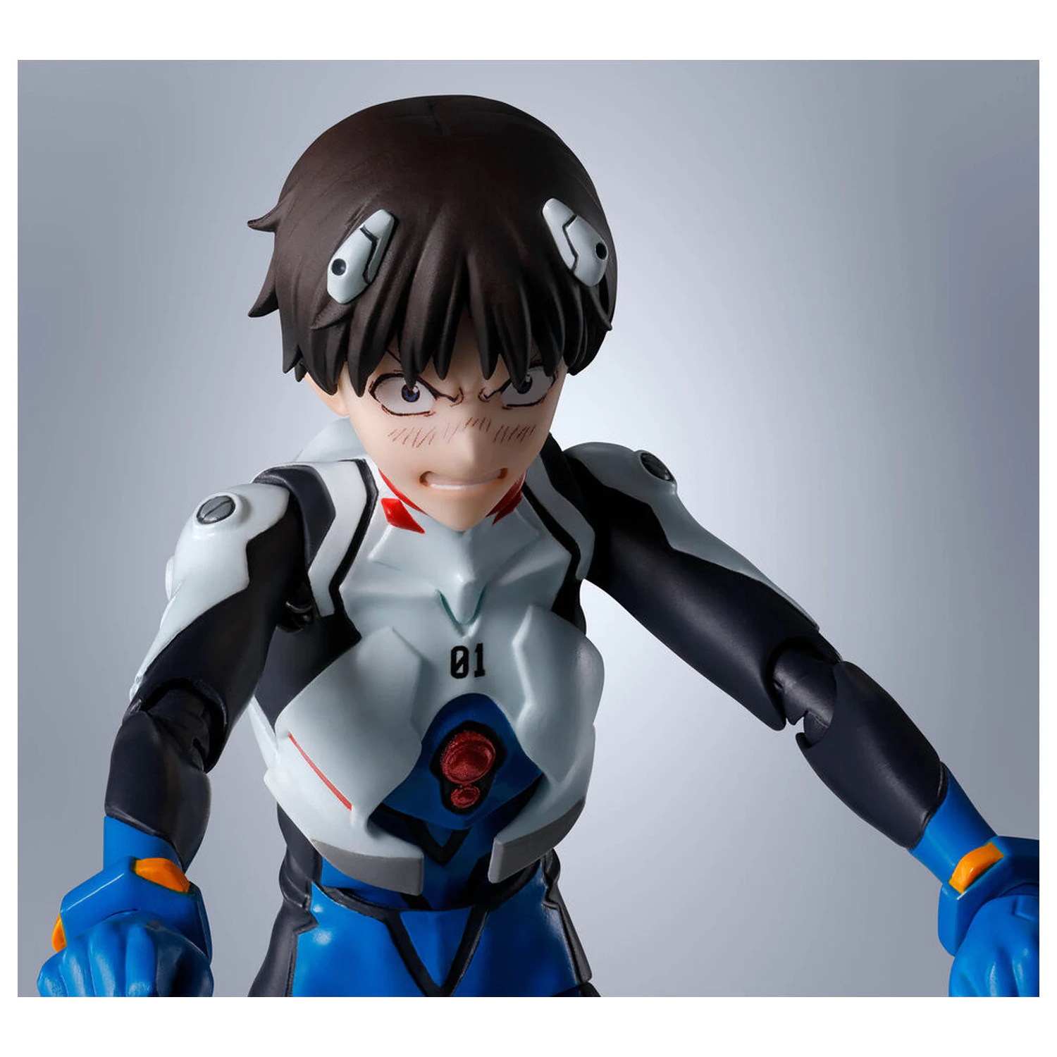Evangelion Shinji Ikari S.H. Figuarts figurina 13,5cm poza produsului