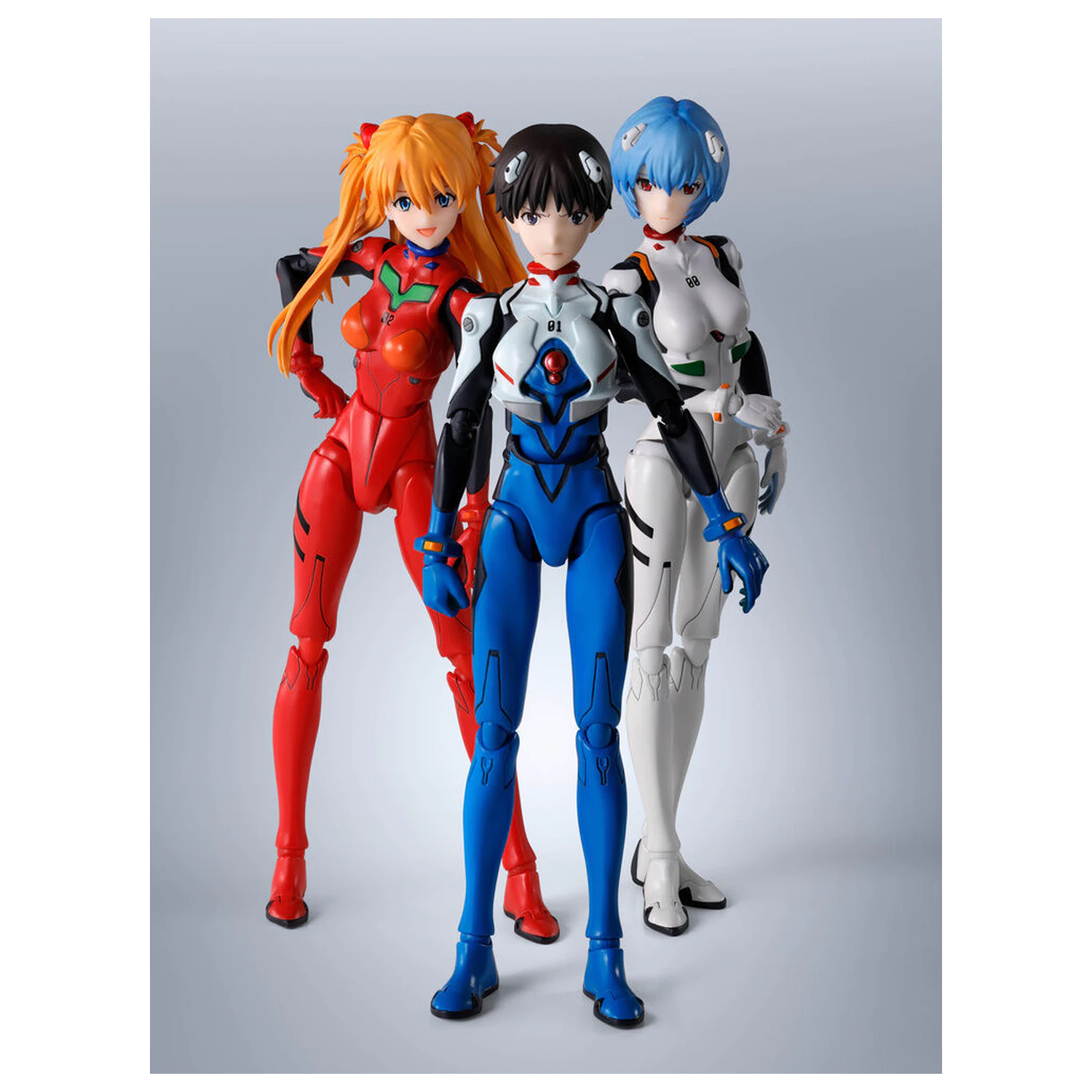 Evangelion Shinji Ikari S.H. Figuarts figurina 13,5cm poza produsului