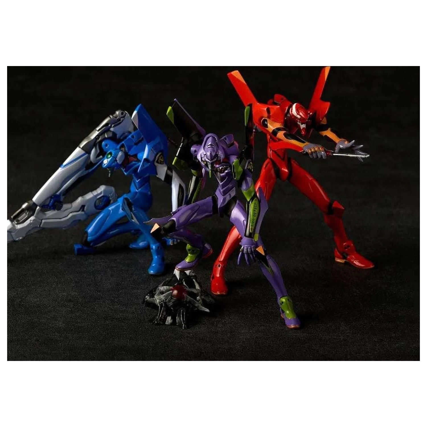 EVANGELION Unit-01 / Unit-02 / Prototype-00 Model Kit Artpla 12cm poza produsului