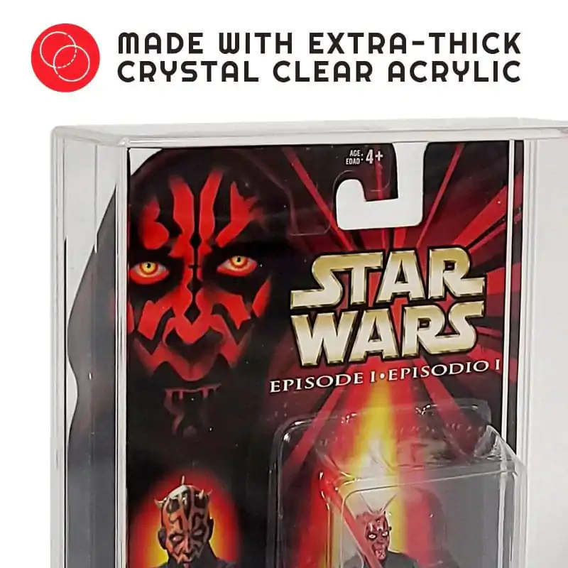 Evoretro Acrylic Display Cases Set de 2 pentru Action Figures poza produsului