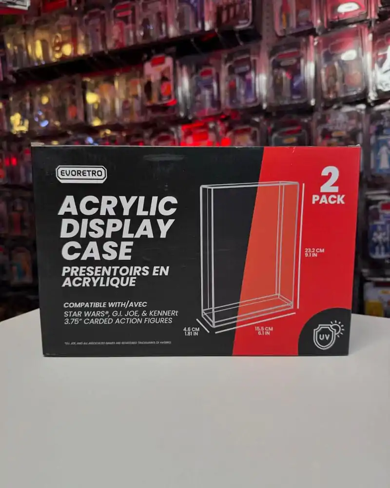 Evoretro Acrylic Display Cases Set de 2 pentru Action Figures poza produsului