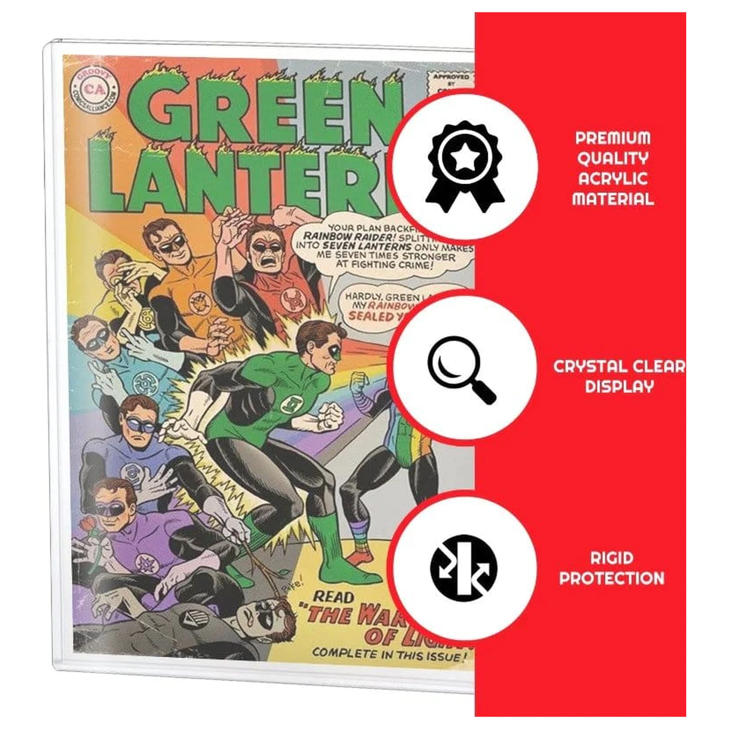 Evoretro Comics Topload Holder pachet de 10 curente poza produsului