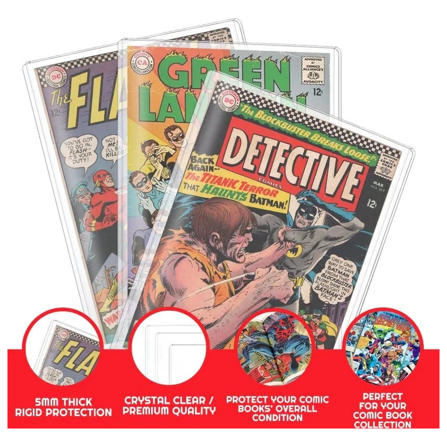 Evoretro Comics Topload Holder pachet de 10 curente poza produsului