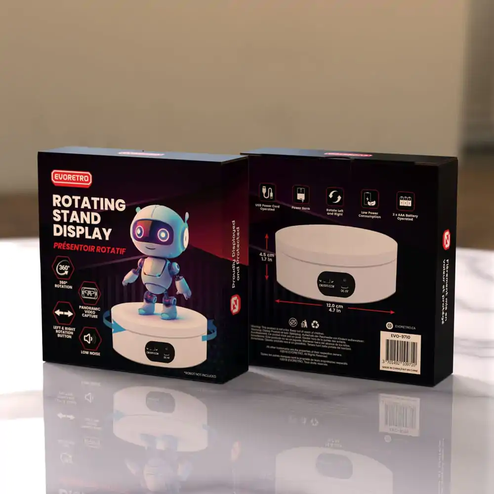 Evoretro Stand Display Rotativ poza produsului