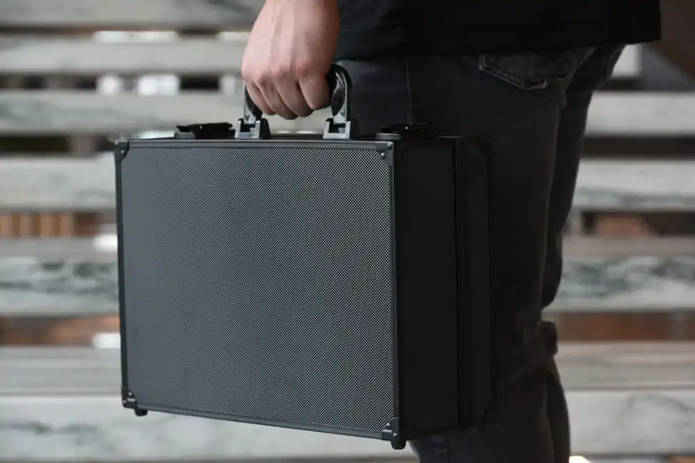 Evoretro Trading Card Suitcase Neagră poza produsului