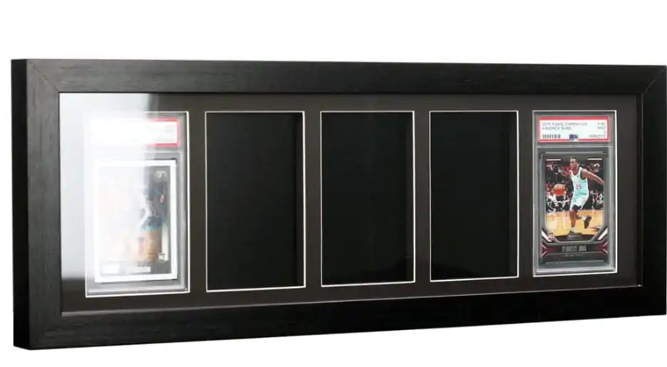 Evoretro Graded Card Display Frame pentru 5 PSA Graded Cards poza produsului