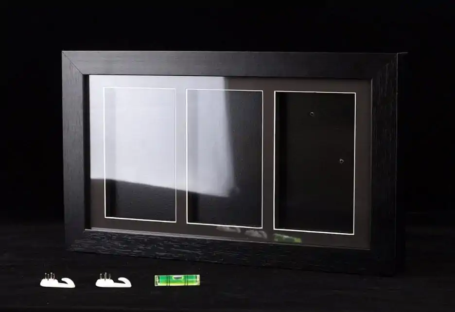 Evoretro Graded Card Display Rămă pentru 3 PSA Graded Carduri poza produsului