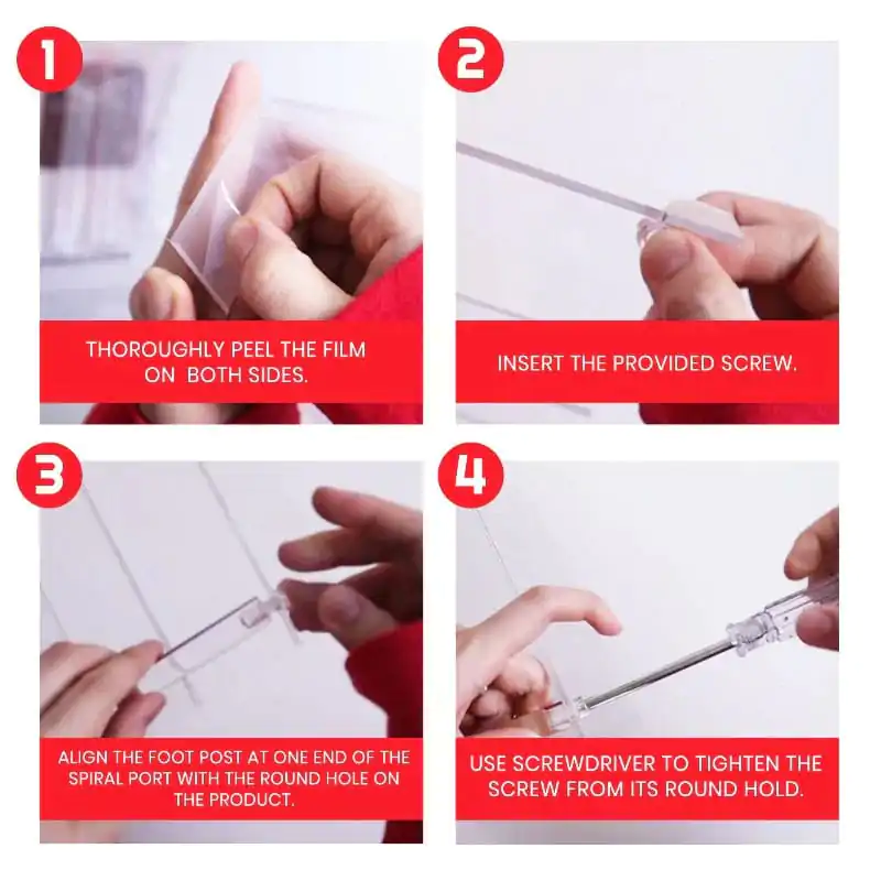 Evoretro Raft Acrilic Înălțător 2-Pack RS9 poza produsului