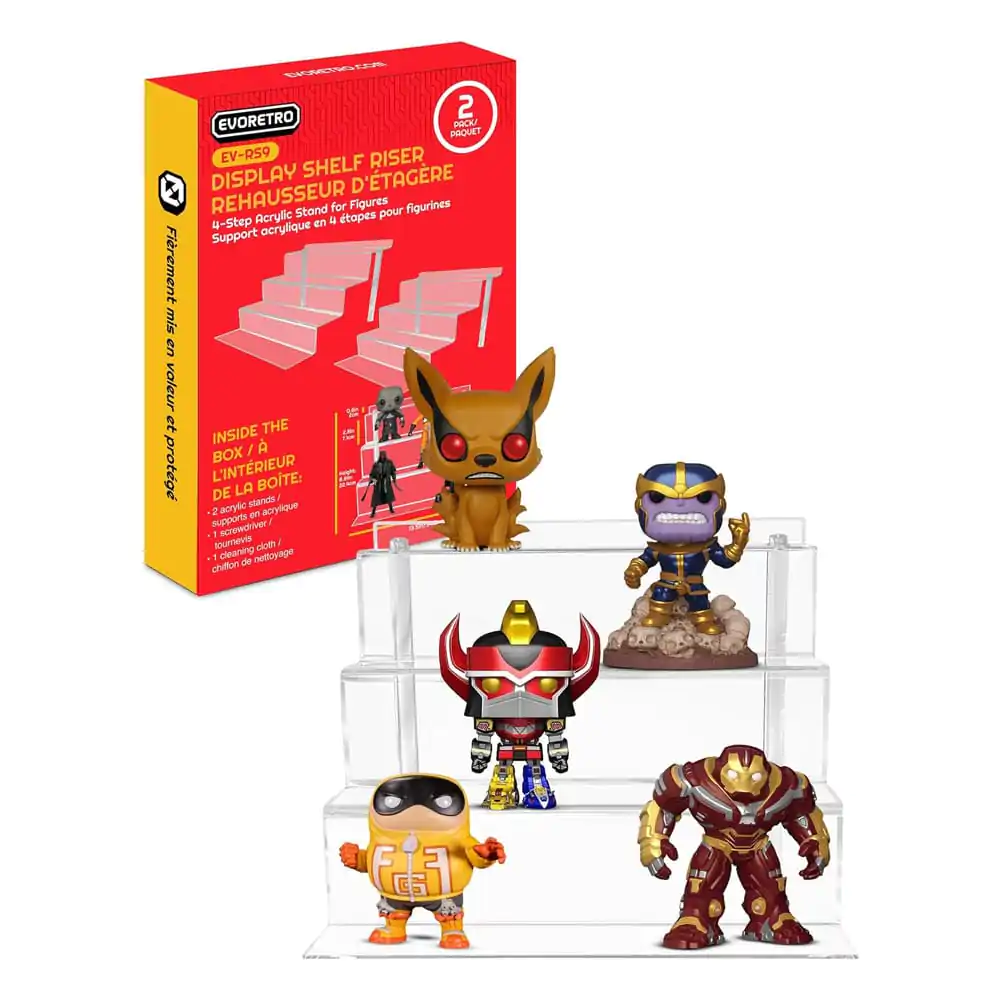 Evoretro Raft Acrilic Înălțător 2-Pack RS9 poza produsului