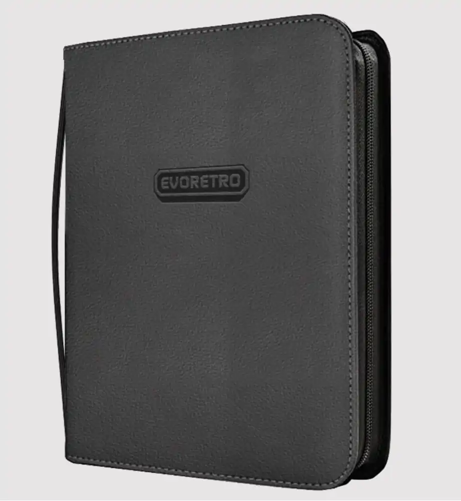Evoretro Shield+ Album pentru Carduri Topload, Capacitate 216 Carduri, Negru poza produsului