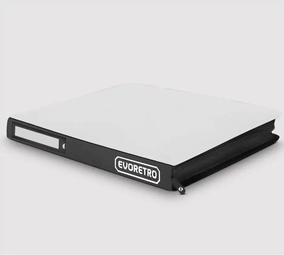 Evoretro Shield+ Topload Cards Binder Album pentru 216 Cărți Alb poza produsului