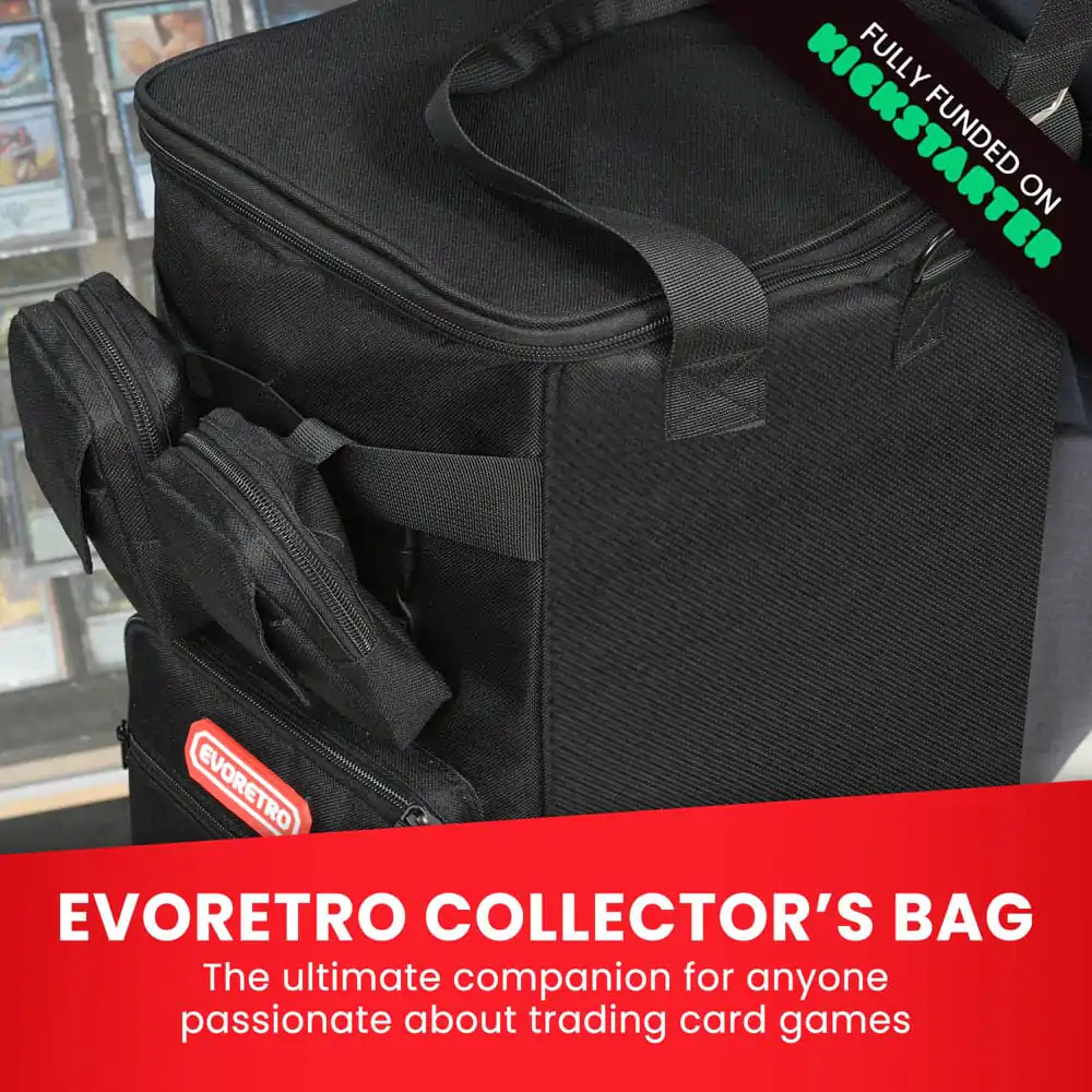 Evoretro Rucsac pentru carduri de colecție Black poza produsului