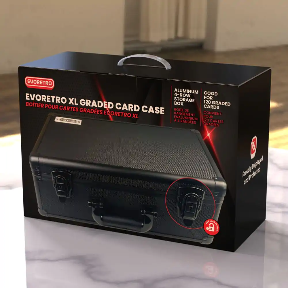Evoretro Trading Card Valiză Neagră XL poza produsului
