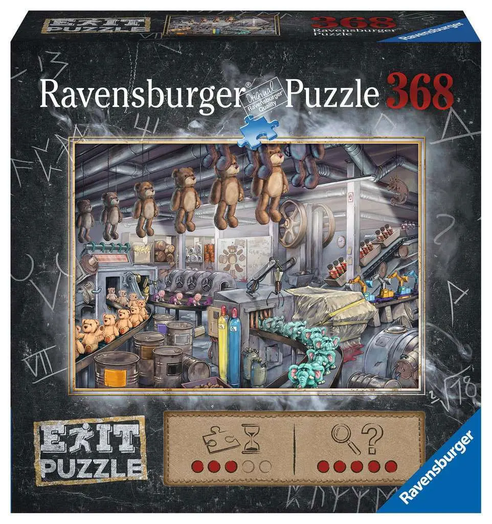 EXIT Puzzle Jigsaw Jucărie Factory (368 piese) poza produsului