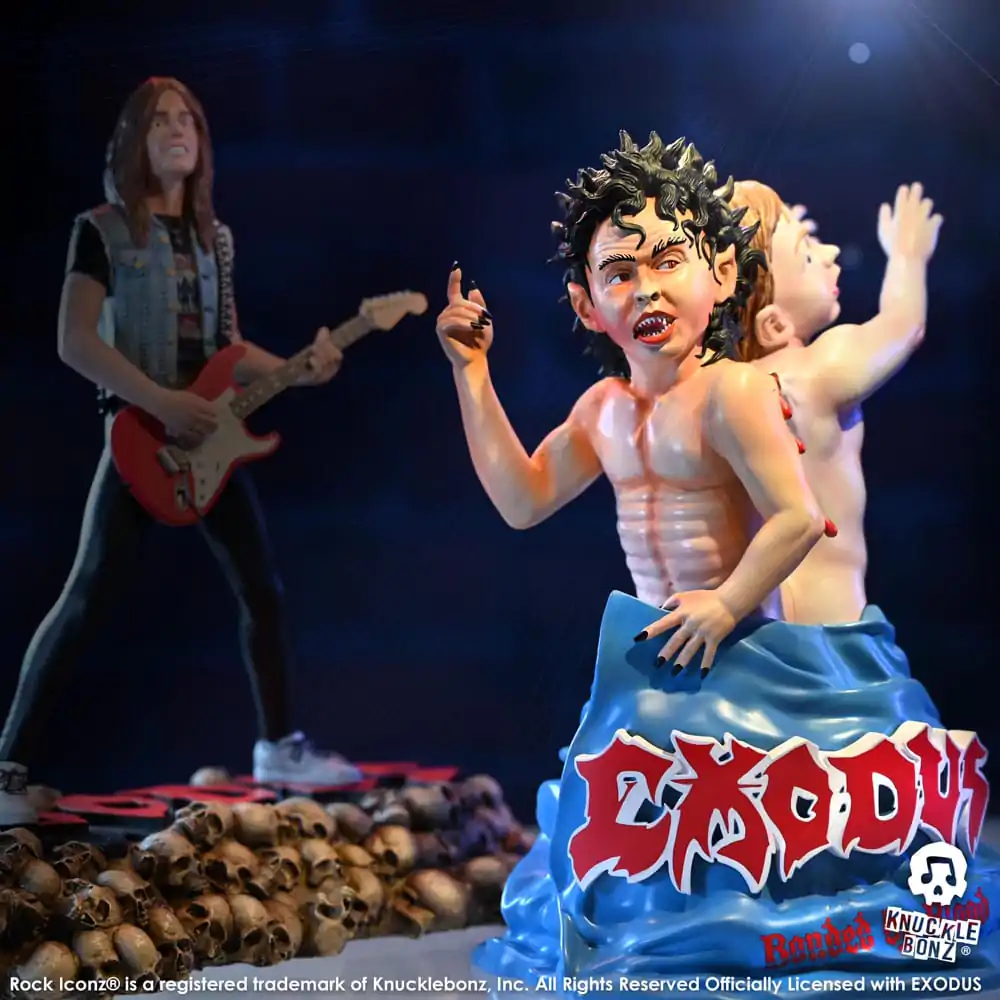 Statuie Vinil 3D Exodus "Bonded by Blood" 22 cm poza produsului