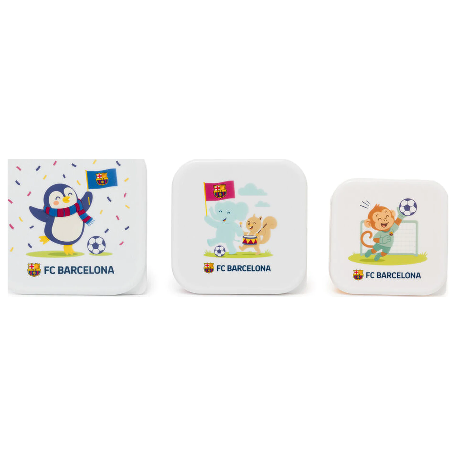 F.C. Barcelona set de 3 cutii de pranz poza produsului