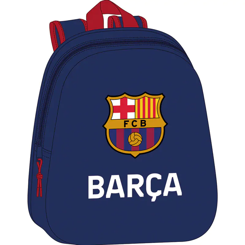 F.C Barcelona 3D rucsac 33cm poza produsului