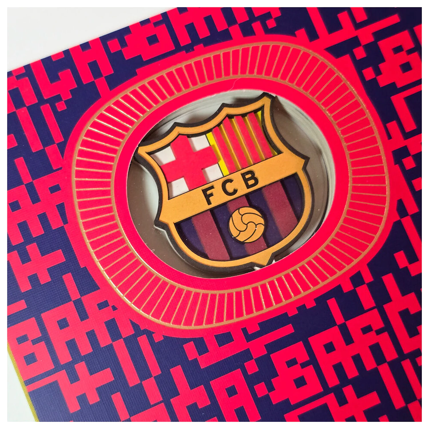 F.C. Barcelona caiet A5 poza produsului