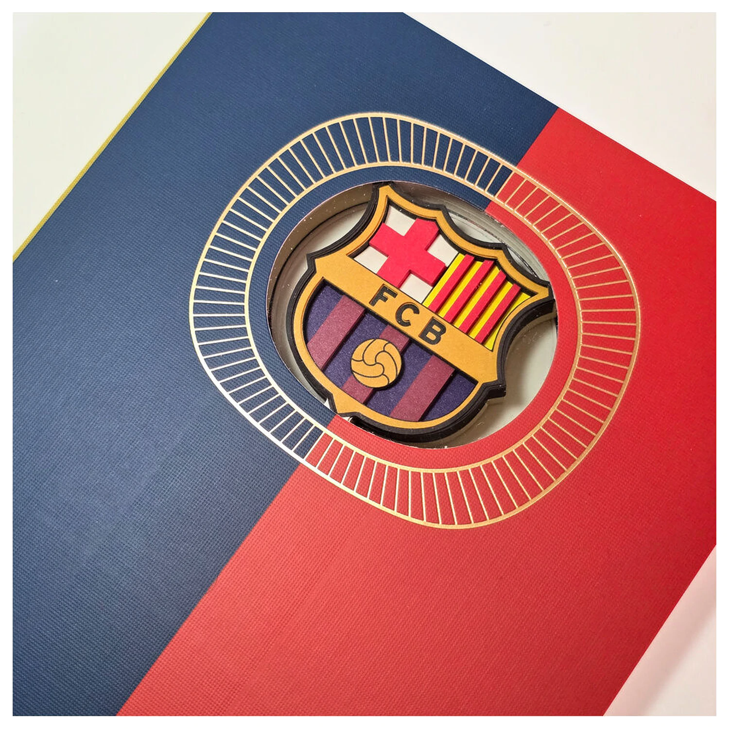 F.C. Barcelona caiet A5 poza produsului