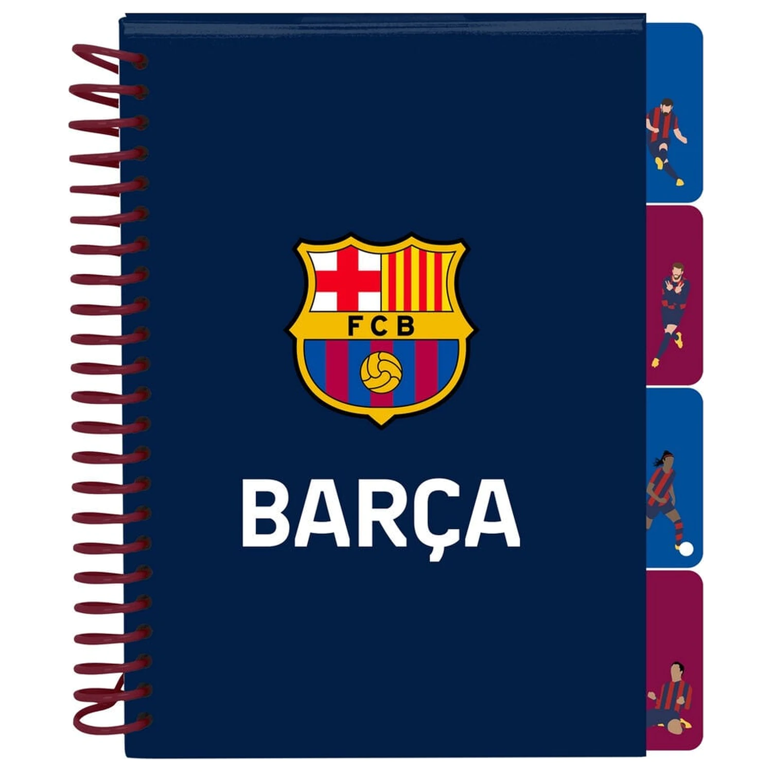 F.C. Barcelona notebook A6 poza produsului