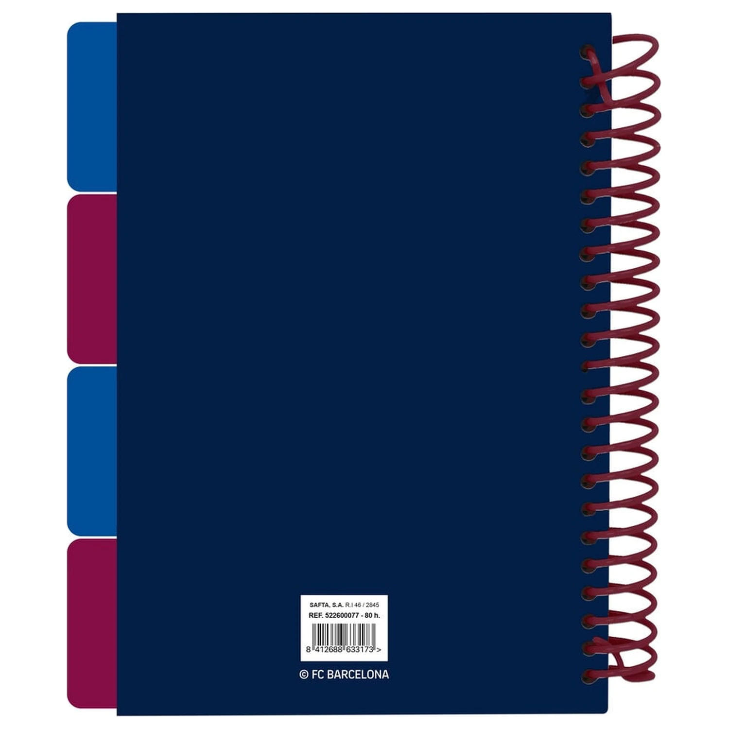 F.C. Barcelona notebook A6 poza produsului