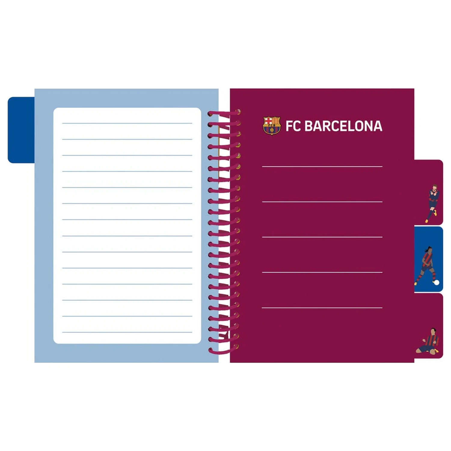 F.C. Barcelona notebook A6 poza produsului