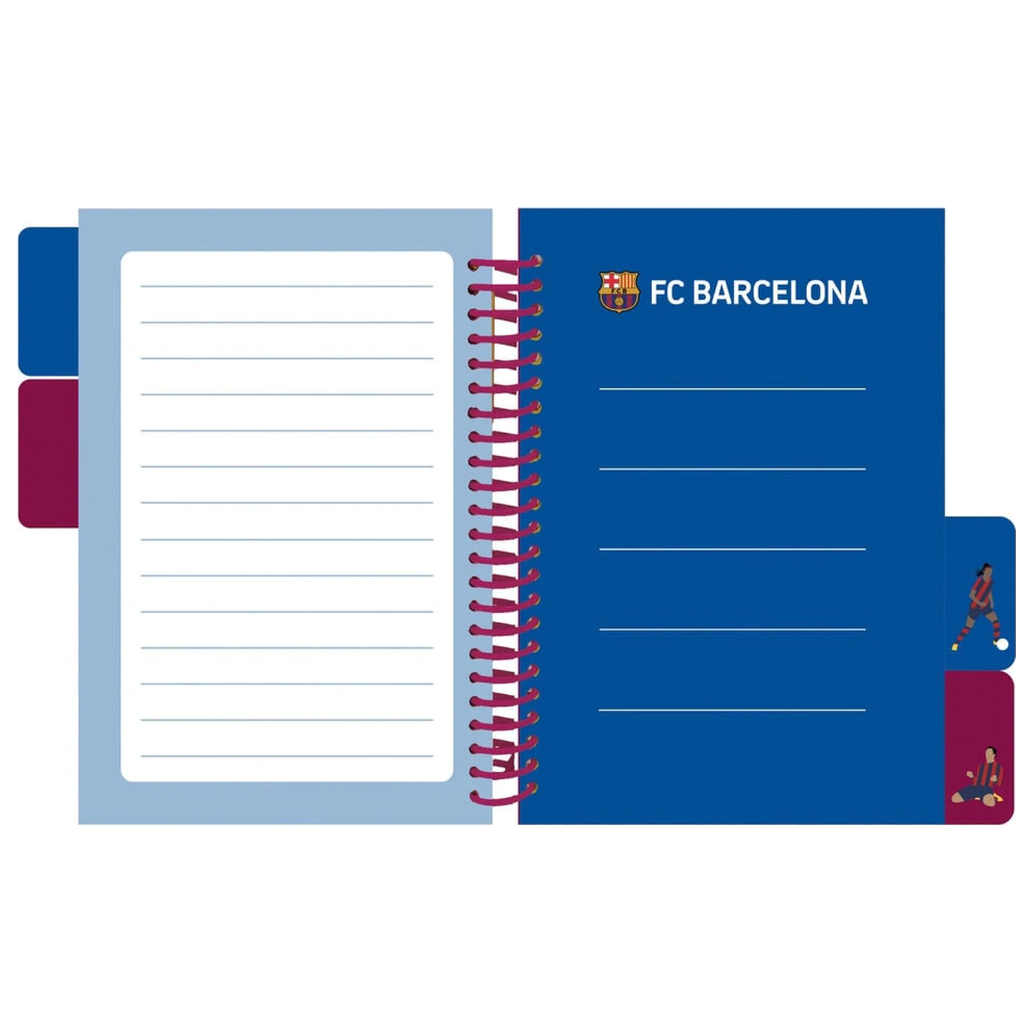 F.C. Barcelona notebook A6 poza produsului