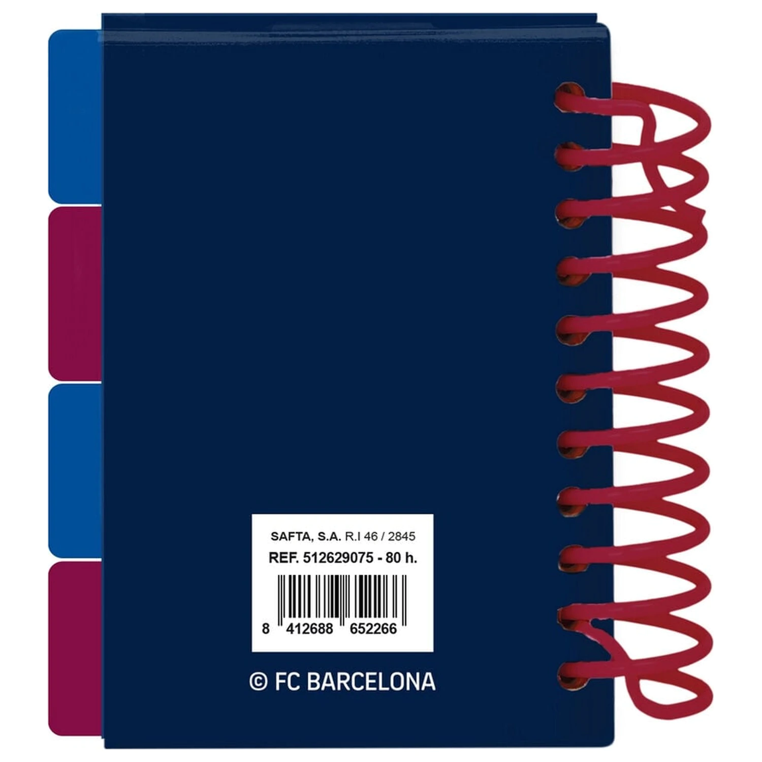 F.C. Barcelona notebook A7 poza produsului
