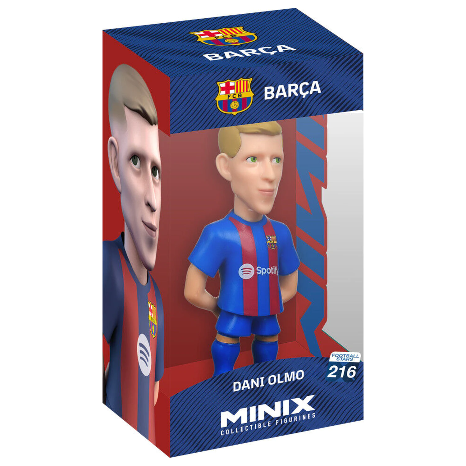 F.C. Barcelona Dani Olmo figurina minix 12cm poza produsului