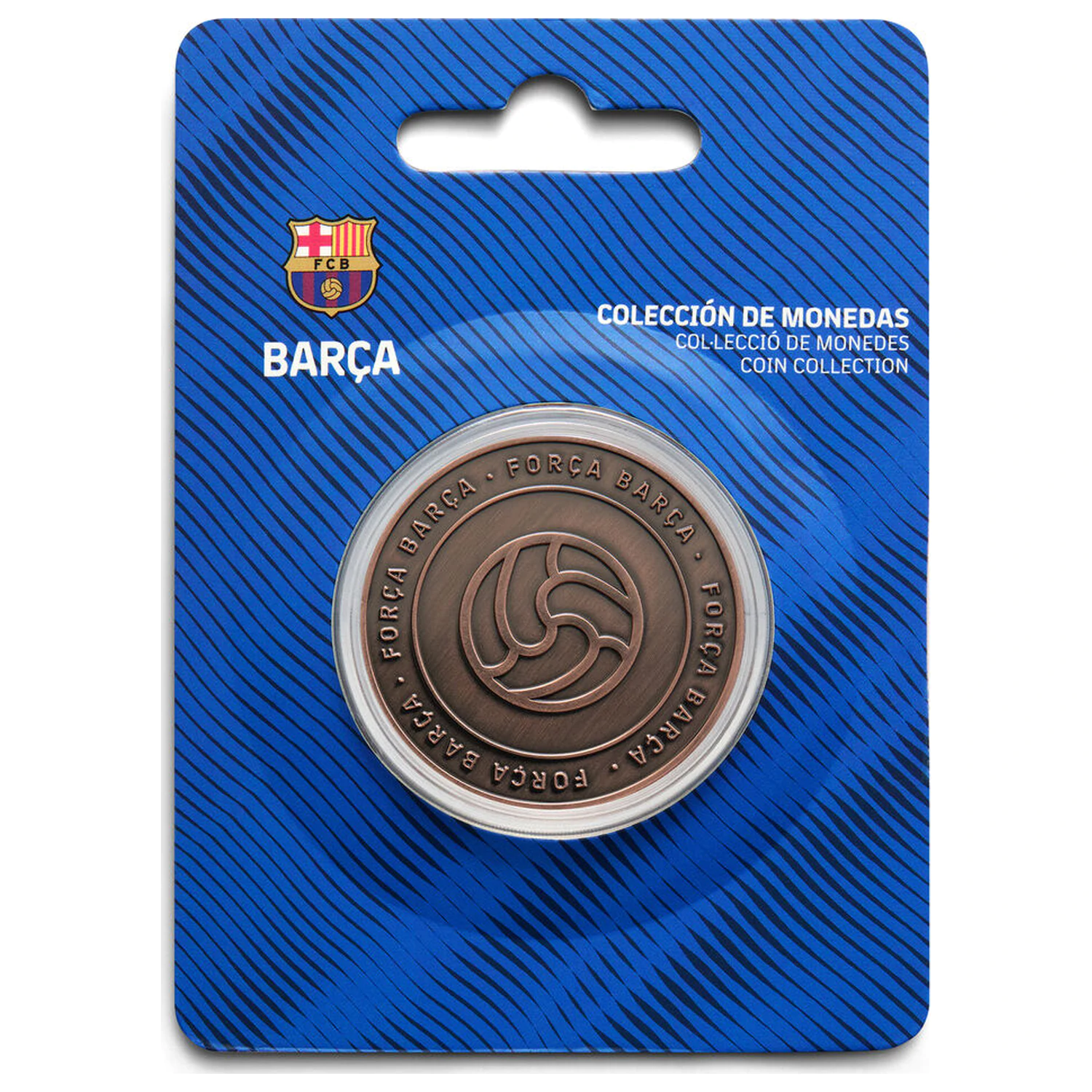 F.C. Barcelona Forza Barca moneda comemorativa poza produsului
