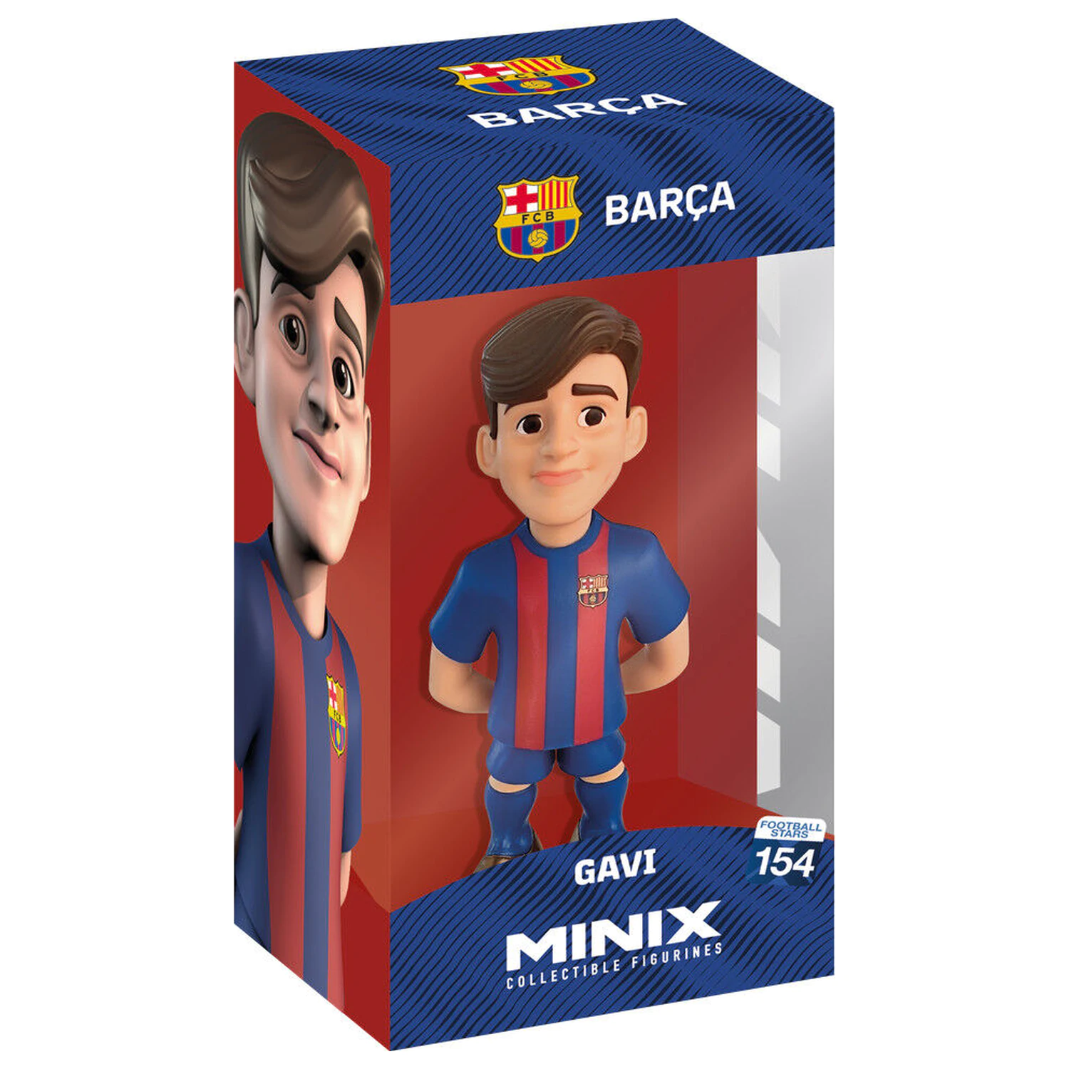 F.C. Barcelona figurina Gavi minix 12cm poza produsului
